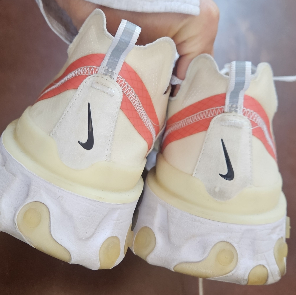 Nike React Element 87 Epic Sail Light Bone 15 - Picture 13 of 14